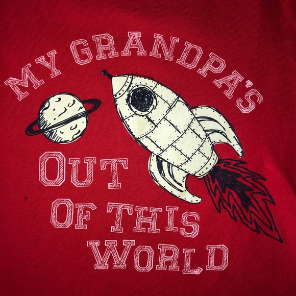 EST. 1989 PLACE 4T RED SHORT SLEEVE SHIRT “MY GRAN - Picture 2 of 5